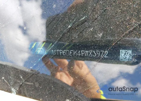 2023 GMC Canyon from USA, damaged, VIN 1GTP6DEK4P1183972